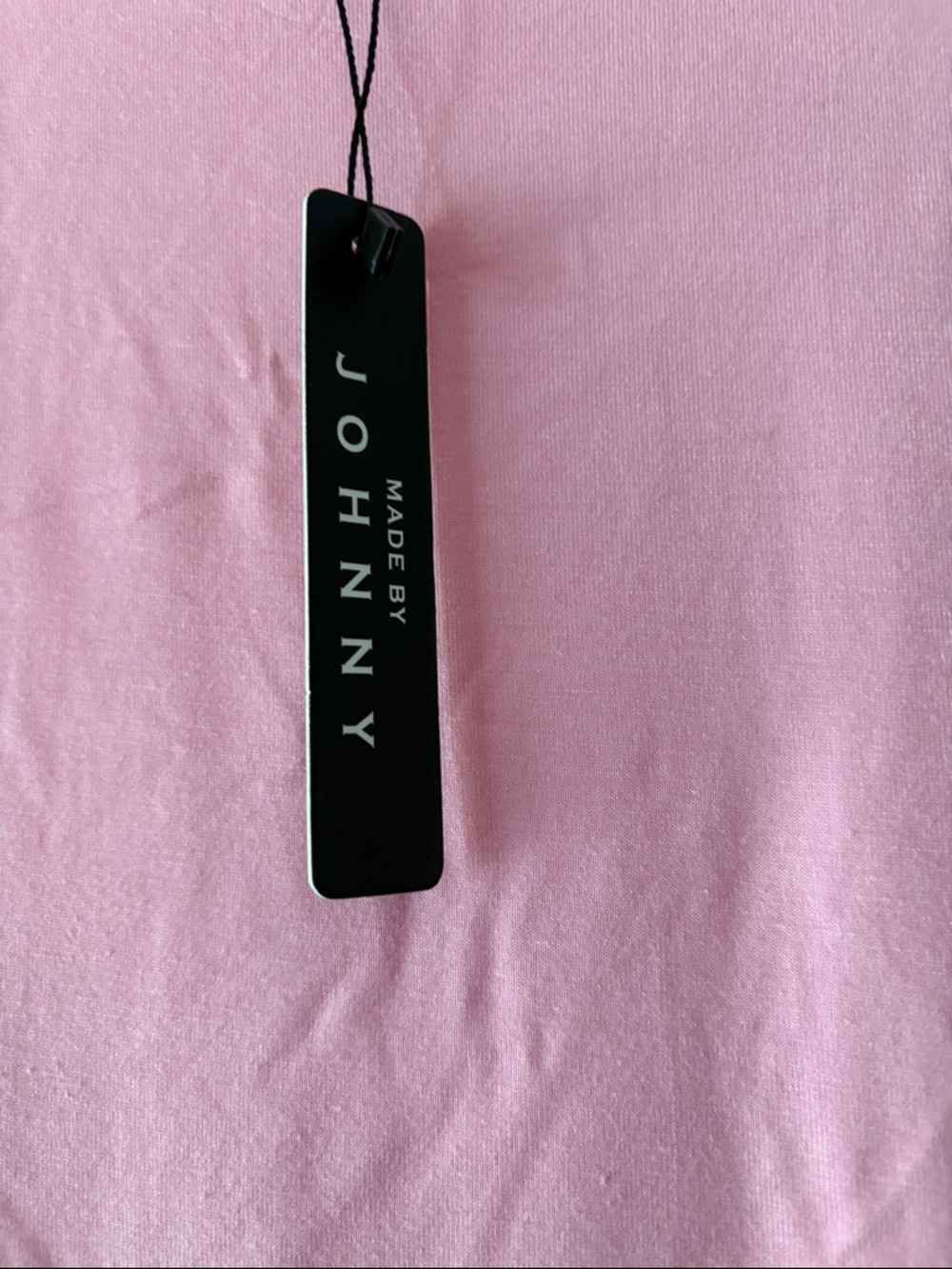 Made by Johnny Women's Scoop Neck Half Sleeve Batwing Dolman Top L PINK NWT - Picture 4 of 9